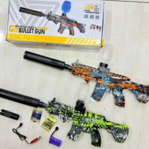 Arma Ametralladora Pistola Hidrogel Juguete   Muni