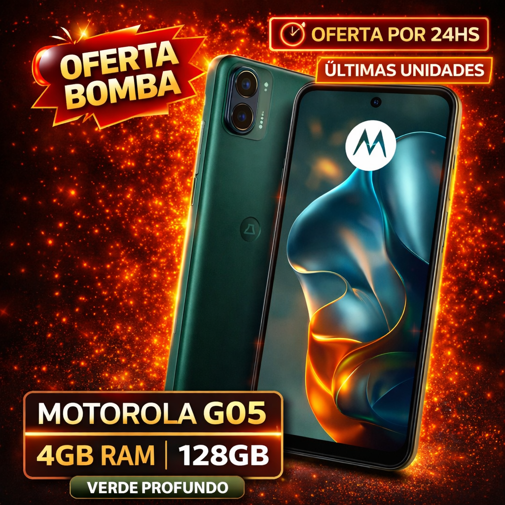 Motorola G05 4/128GB - Verde Profundo - Imagen 3