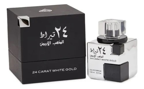 Lattafa 24 Carat White Gold EDP 100ml