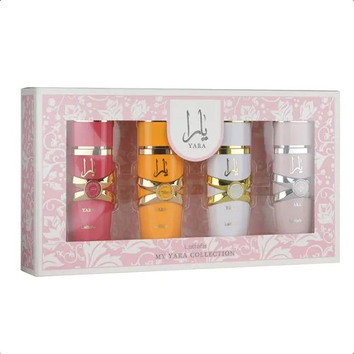 Lattafa Yara Kit EDP 4x25ml Yara Tous Moi y Candy