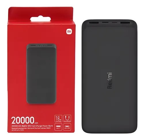 Power Bank Redmi 20000mAh x2 USB/USB C/MICRO