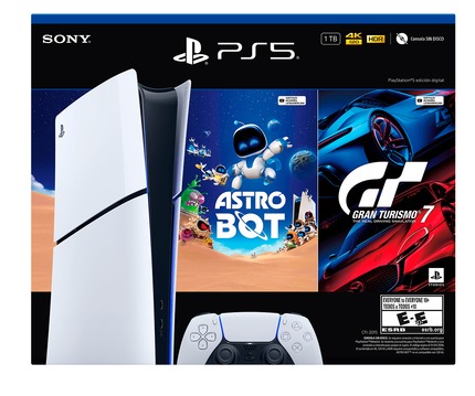 Sony PlayStantion 5 Digital 1 TB Astro Bot- Gt7