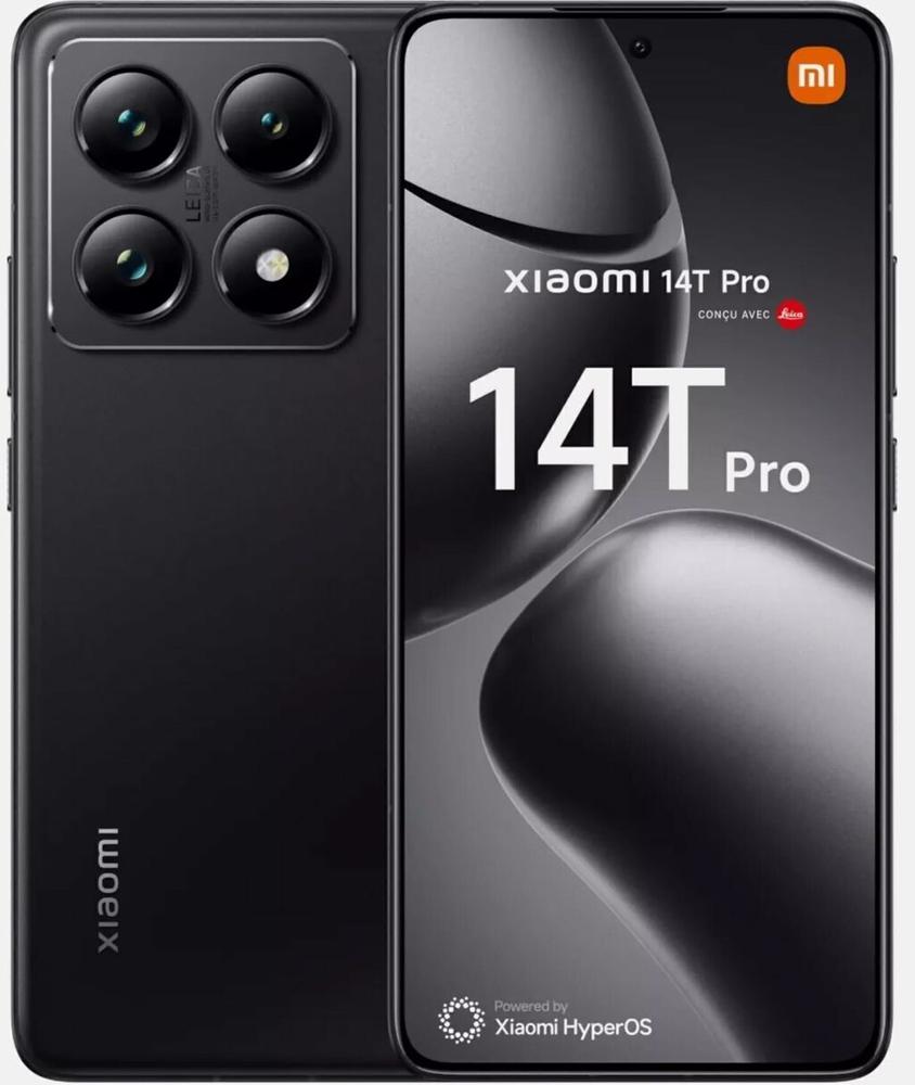 Xiaomi 14T Pro 5G 12/256GB - Midnight Black